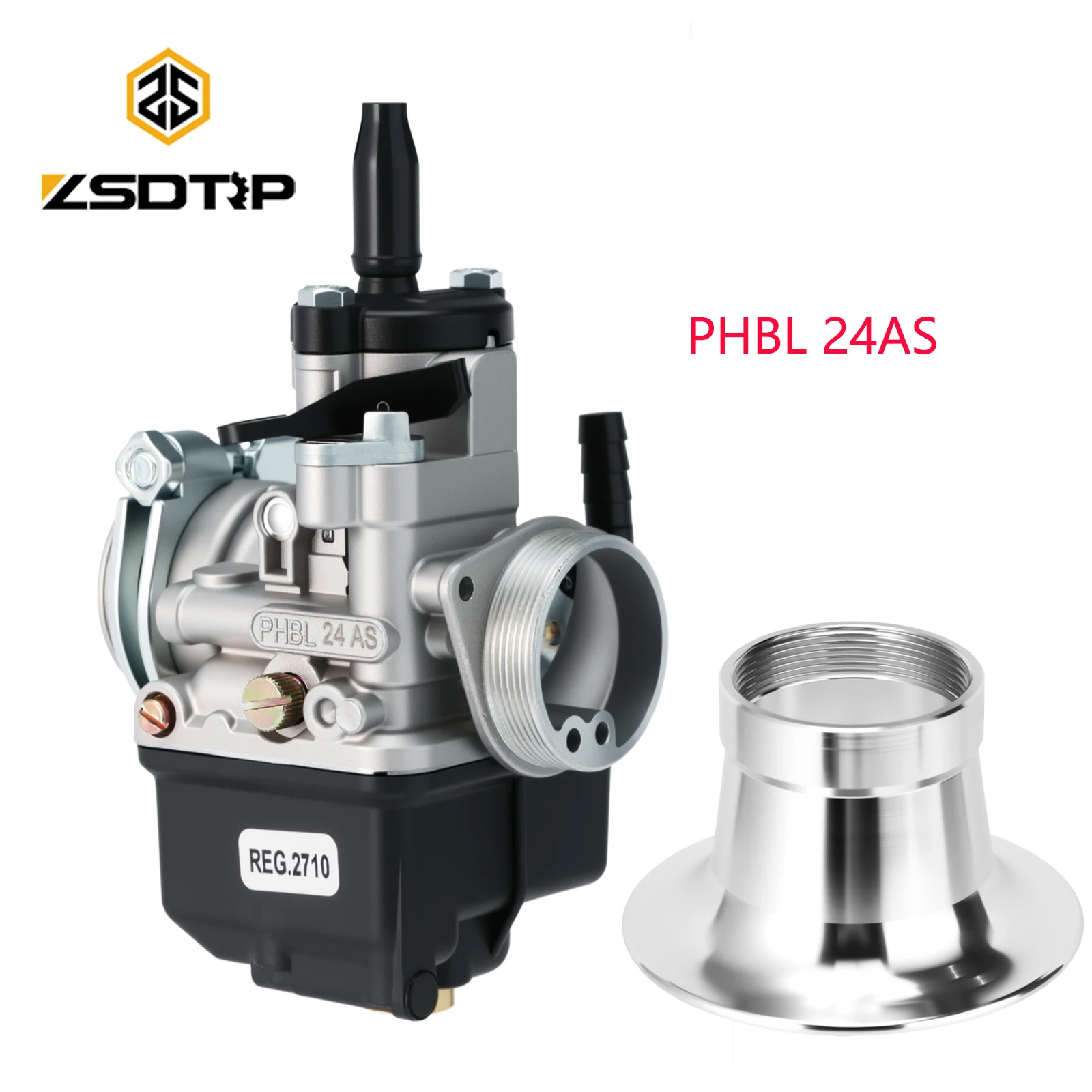 ZSDTRP R2710 Dellorto PHBL 24AS 4 stroke Carburettor CNC Velocity Stack Carburetor Trumpet Air Filter PHBL 24AS Carburetor Set
ZSDTRP R2710 Dellorto PHBL 24AS 4 stroke Carburettor CNC Velocity Stack Carburetor Trumpet Air Filter PHBL 24AS Carburetor Set