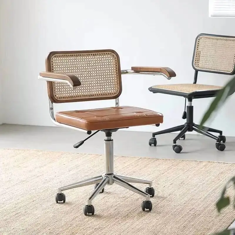 Скандинавское геймерское кресло из ротанга: современное офисное кресло из массива дерева с подъемным механизмом и поворотным механизмом, креативное компьютерное кресло для офиса
Скандинавское геймерское кресло из ротанга: современное офисное кресло из массива дерева с подъемным механизмом и поворотным механизмом, креативное компьютерное кресло для офиса