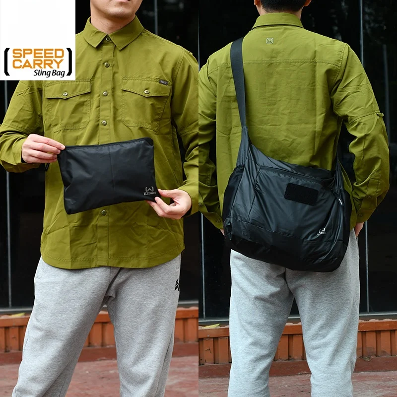 KIDON Легкая уличная сумка для скалолазания на одно плечо Портативная походная сумка через плечо Легко носить с собой Удобная для кожи интеллект 
KIDON Легкая уличная сумка для скалолазания на одно плечо Портативная походная сумка через плечо Легко носить с собой Удобная для кожи интеллект