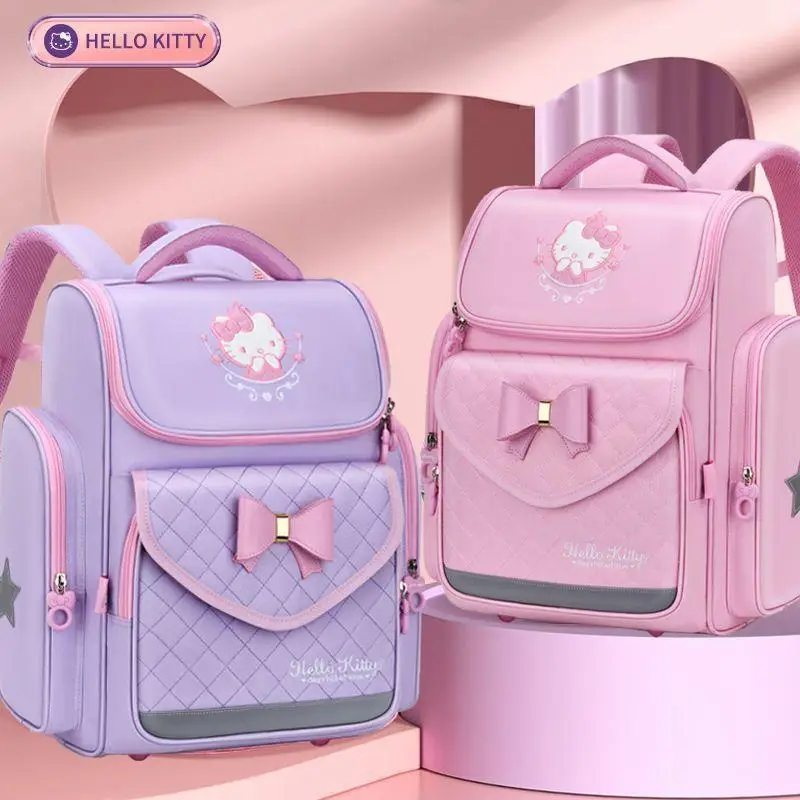 Cute Good-Looking Hello Kittys Schoolbag High-Capacity Children Backpack Lighten The Burden Waterproof Fashion Festival Gift 
Cute Good-Looking Hello Kittys Schoolbag High-Capacity Children Backpack Lighten The Burden Waterproof Fashion Festival Gift