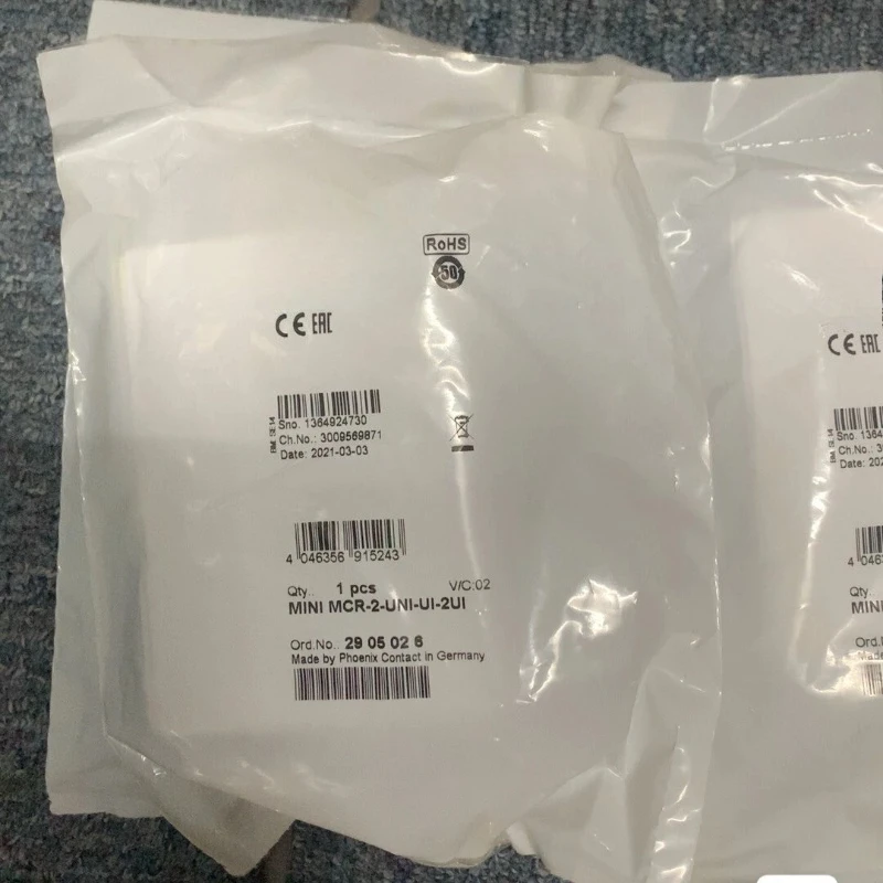 Brand New Original 2905026 For Phoenix Power Supply MINI MCR-2-UNI-UI-1UI Fast Delivey
Brand New Original 2905026 For Phoenix Power Supply MINI MCR-2-UNI-UI-1UI Fast Delivey