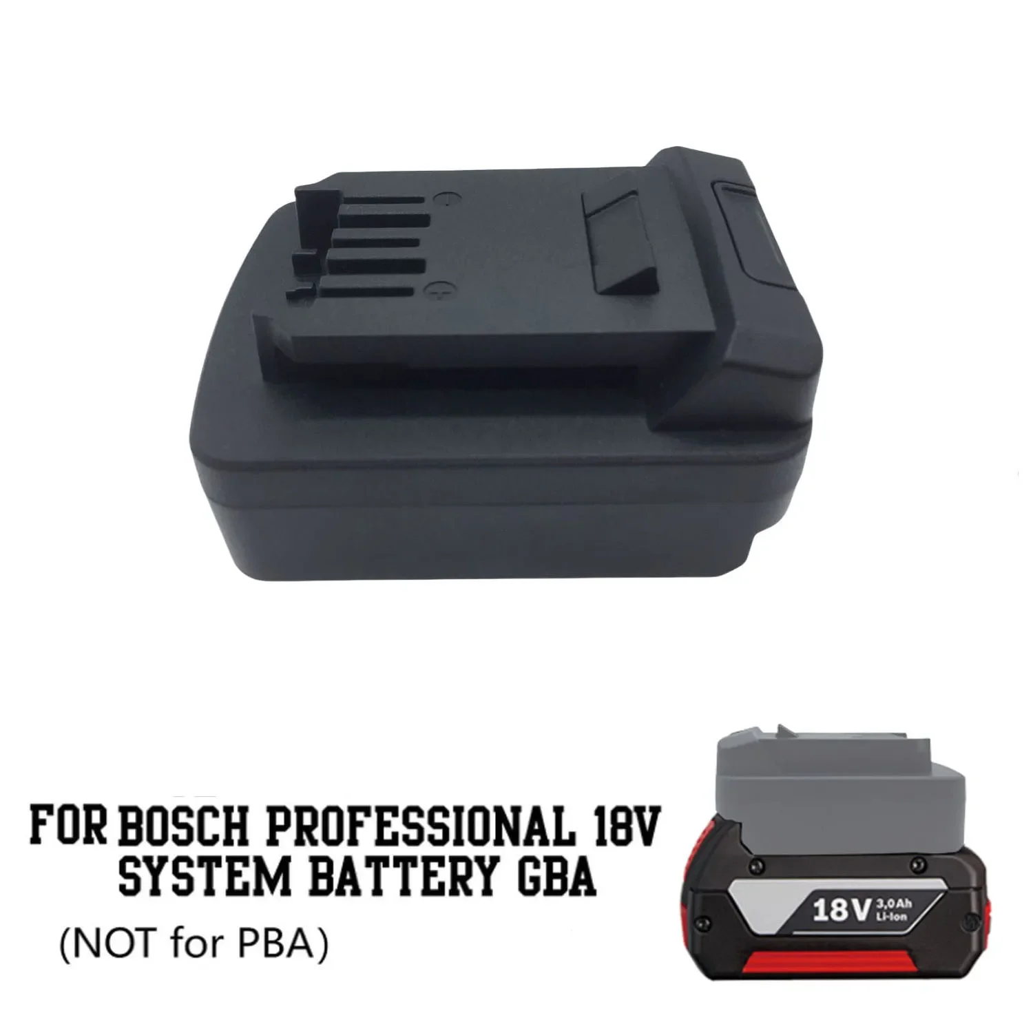 Power Tool Usage High Power Applications 18V To 20V Adapter Plastic Material 18V 20V Battery Voltage Black Color
Power Tool Usage High Power Applications 18V To 20V Adapter Plastic Material 18V 20V Battery Voltage Black Color