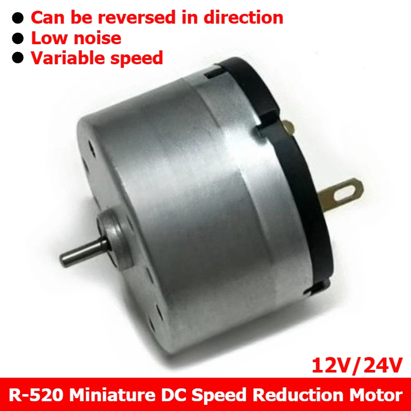 520 reduction gearbox motor folding washing machine DC motor small motor intelligent vacuum cleaner
520 reduction gearbox motor folding washing machine DC motor small motor intelligent vacuum cleaner