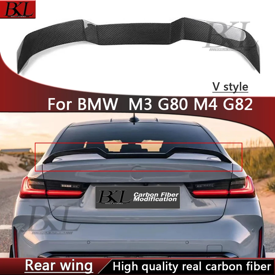For BMW M3 G80 M4 G82 Carbon Fiber Spoiler Tail fins Rear Spoiler Duckbill Car Wing Retrofit the rear wing Upgrade body kit
For BMW M3 G80 M4 G82 Carbon Fiber Spoiler Tail fins Rear Spoiler Duckbill Car Wing Retrofit the rear wing Upgrade body kit