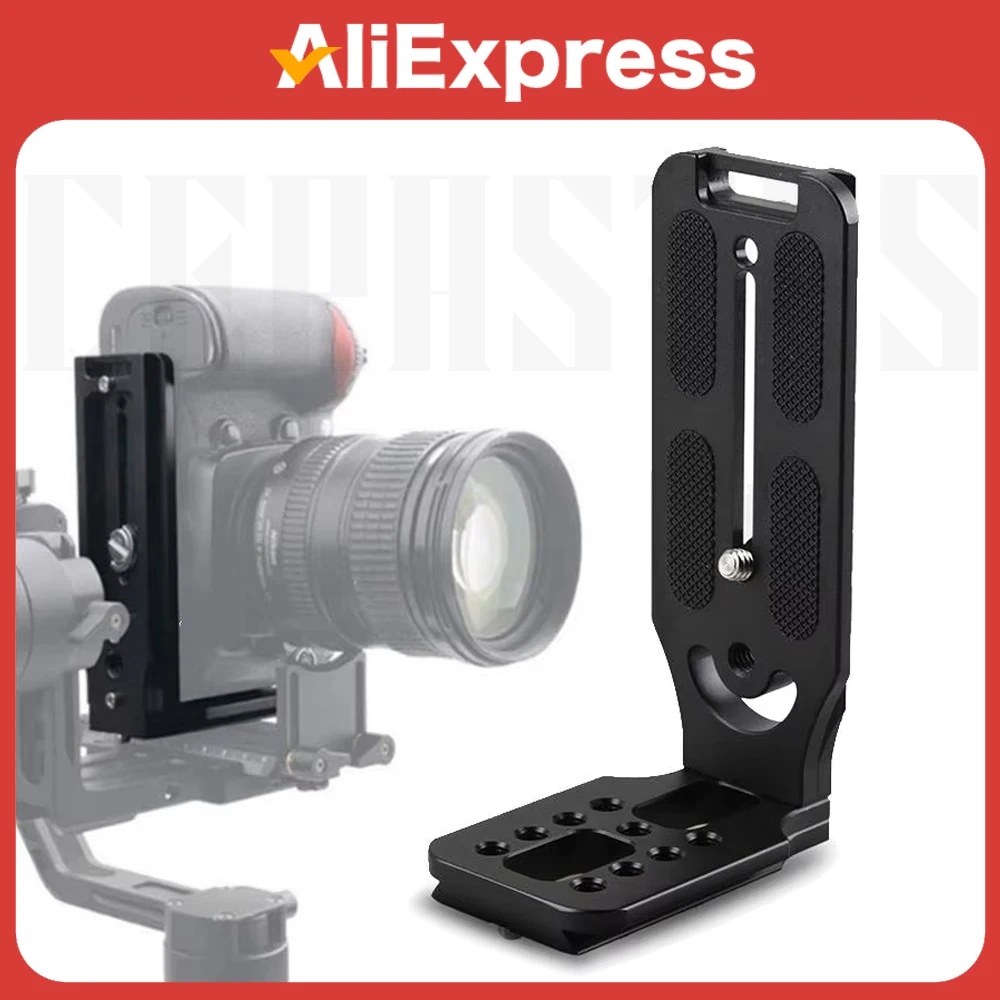 Aluminum L Bracket Vertical Horizontal Handle Camera Quick Release Plate Gimbal Stabilizer Tripod Monopod For Canon Nikon Sony
Aluminum L Bracket Vertical Horizontal Handle Camera Quick Release Plate Gimbal Stabilizer Tripod Monopod For Canon Nikon Sony