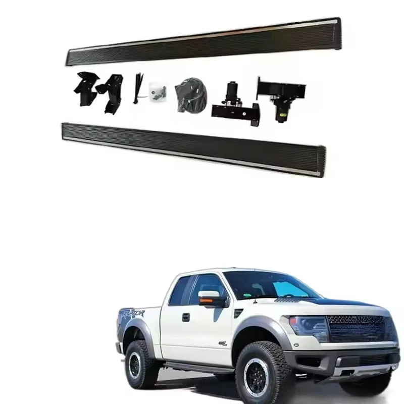 Electric Power Running Board Electric Side Steps For Ford Raptor F-150 F250 F350 F550 2008-2025
Electric Power Running Board Electric Side Steps For Ford Raptor F-150 F250 F350 F550 2008-2025