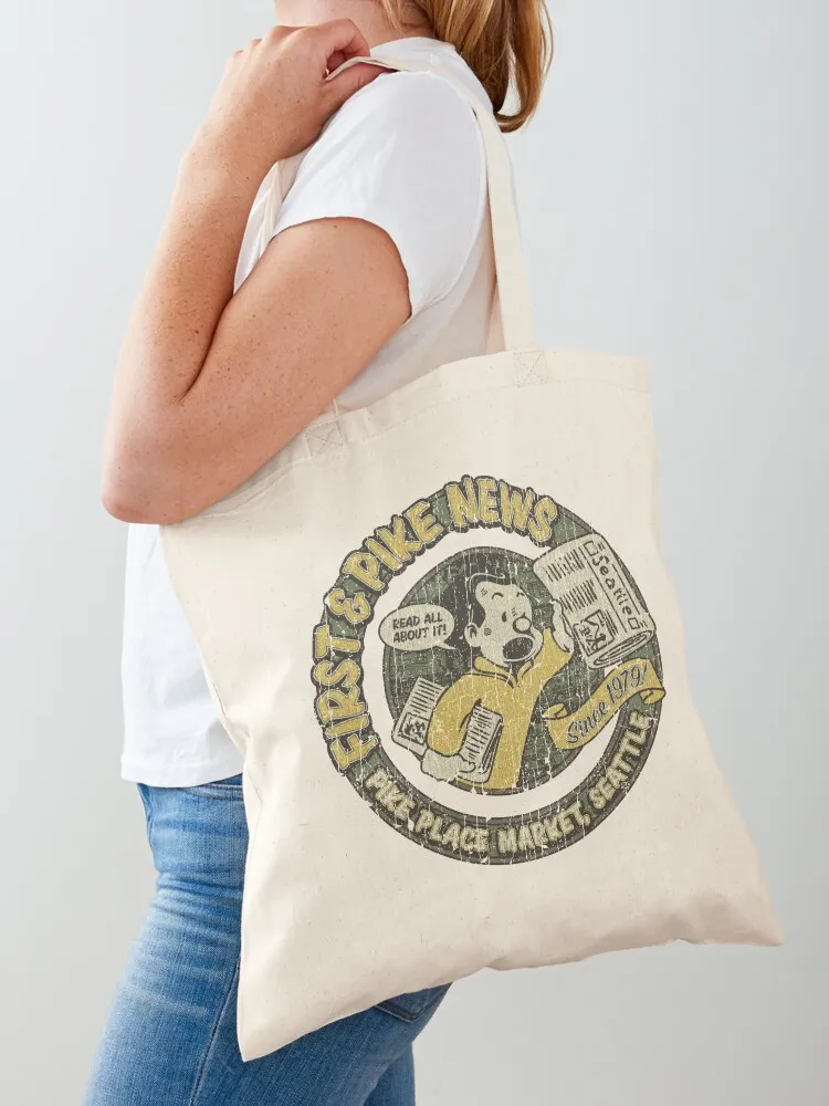 First & Pike News Seattle Tote Bag Customizable tote bag custom tote bag women Candy bags
First & Pike News Seattle Tote Bag Customizable tote bag custom tote bag women Candy bags