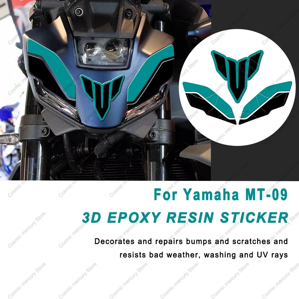 Для YAMAHA MT-09 3D защитная наклейка из эпоксидной смолы, аксессуары для мотоциклов, наклейка на бак
Для YAMAHA MT-09 3D защитная наклейка из эпоксидной смолы, аксессуары для мотоциклов, наклейка на бак
