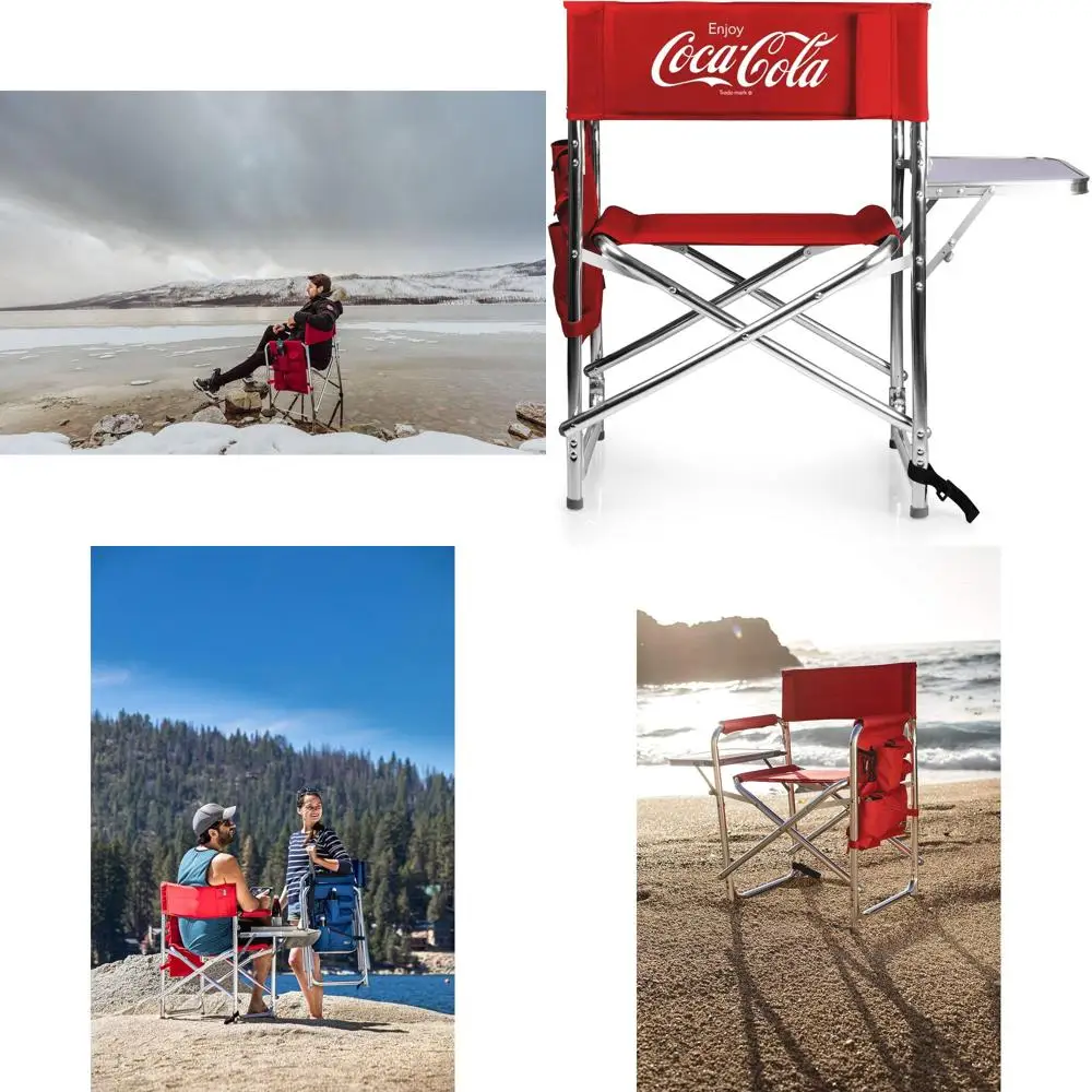 Красный спортивный стул Coca-Cola для взрослых с приставным столиком, идеально подходящий для пляжа и кемпинга
Красный спортивный стул Coca-Cola для взрослых с приставным столиком, идеально подходящий для пляжа и кемпинга