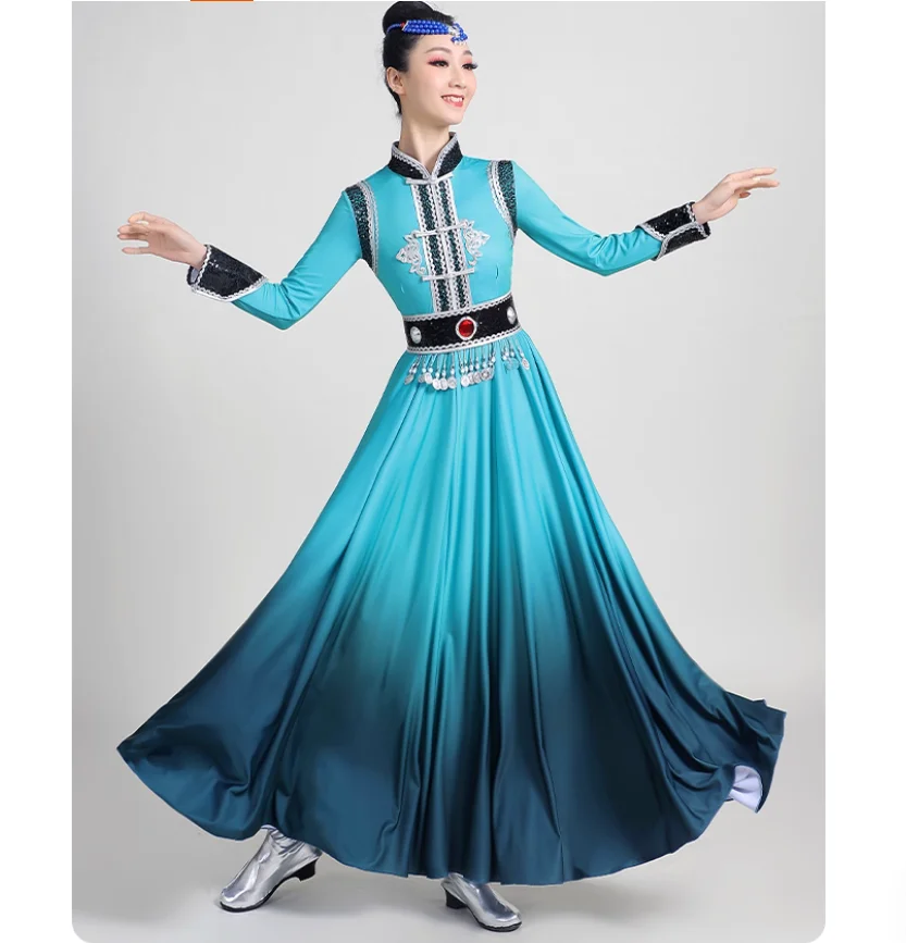 Autumn Grassland Ethnic Style Costume Gradient Festival Party Performance Dance Costume
Autumn Grassland Ethnic Style Costume Gradient Festival Party Performance Dance Costume