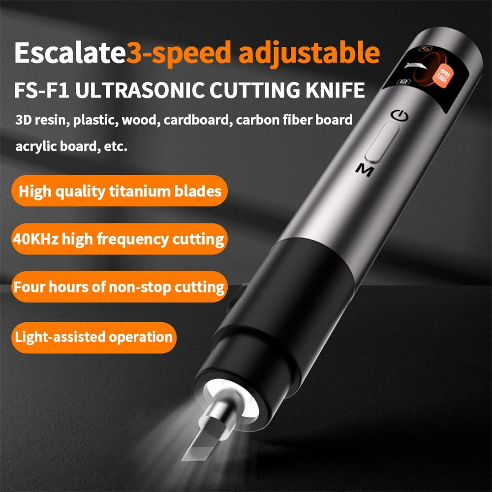 FS-S1 Ultrasonic Cutting Machine Lightweight Aluminum Alloy Portable Type-C Adjustable Power High Precision Versatile Cutting
FS-S1 Ultrasonic Cutting Machine Lightweight Aluminum Alloy Portable Type-C Adjustable Power High Precision Versatile Cutting