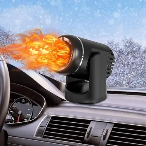 12V 150W Portable Car Heater – Fast Defrost, 360° Rotary Heating, Cigarette Lighter Plug – 2026 New Model
12V 150W Portable Car Heater – Fast Defrost, 360° Rotary Heating, Cigarette Lighter Plug – 2026 New Model
