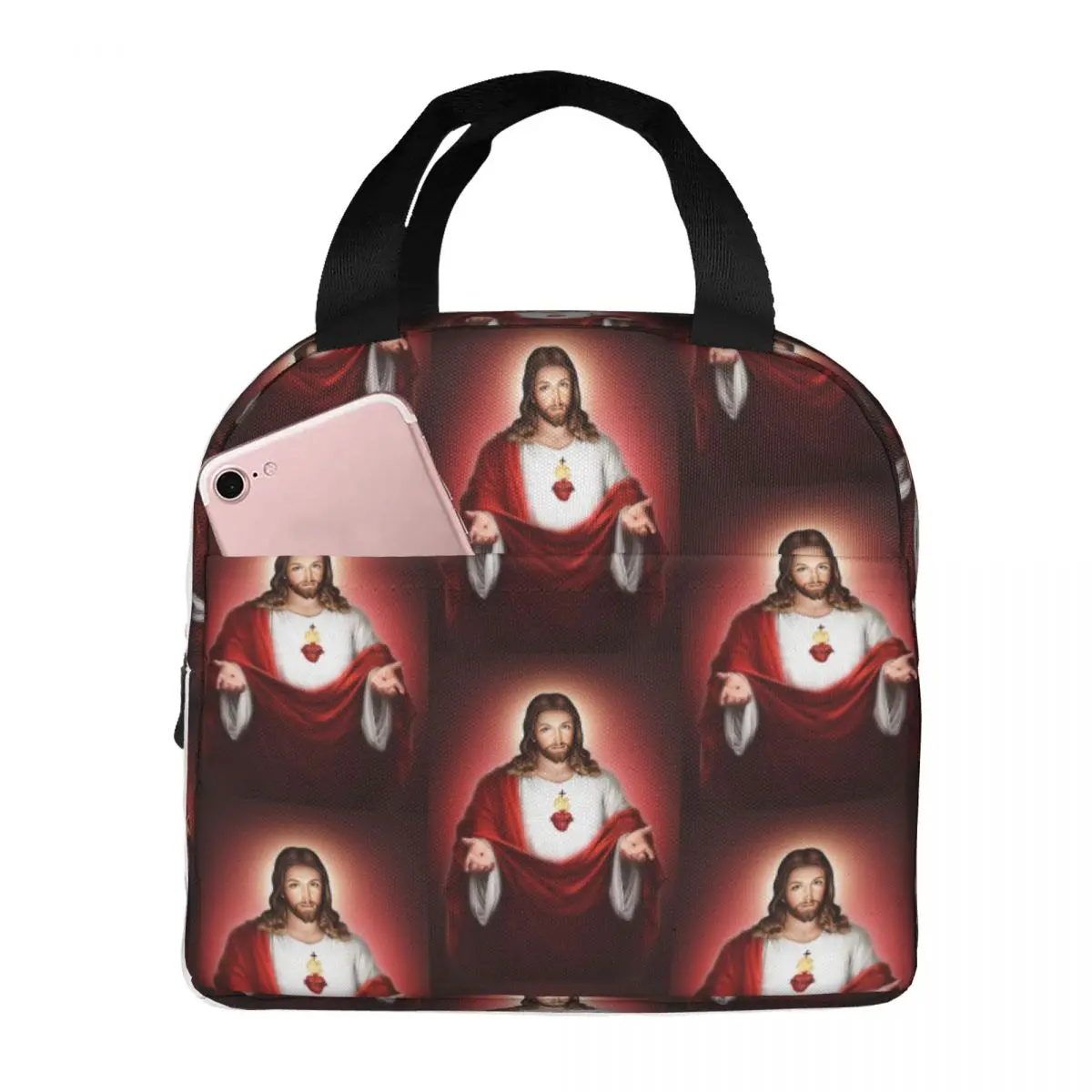Divine Mercy Lord Jesus I Trust In You Insulated Lunch Bag for Women Office Cooler Thermal Food Box Tote Lunch Boxes Container
Divine Mercy Lord Jesus I Trust In You Insulated Lunch Bag for Women Office Cooler Thermal Food Box Tote Lunch Boxes Container
