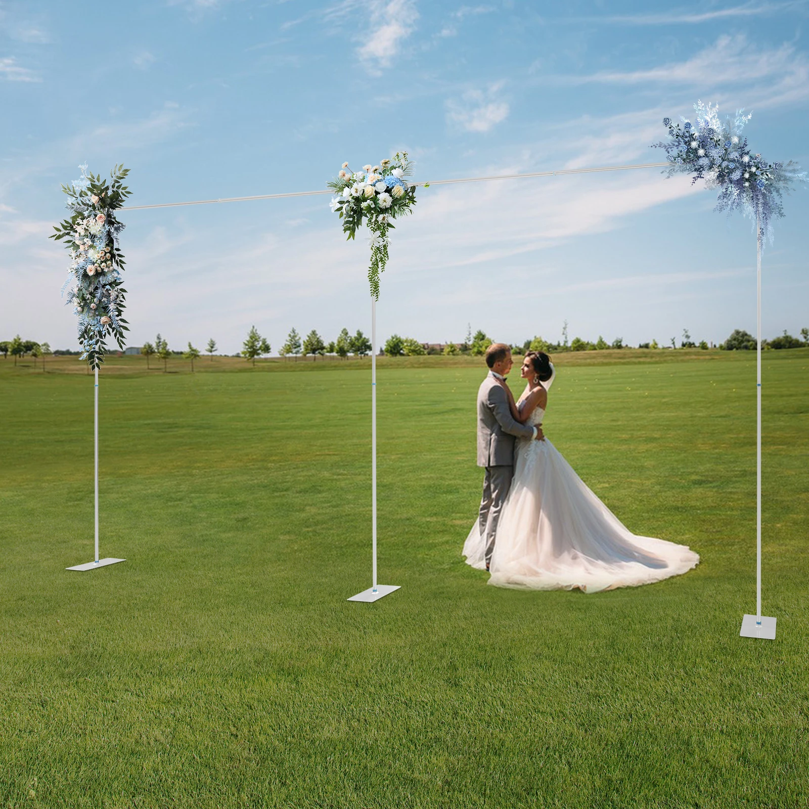 Telescopic Wedding Stand Pipe Kit Rectangular Stainless Steel Party Rack Backdrop Decor
Telescopic Wedding Stand Pipe Kit Rectangular Stainless Steel Party Rack Backdrop Decor