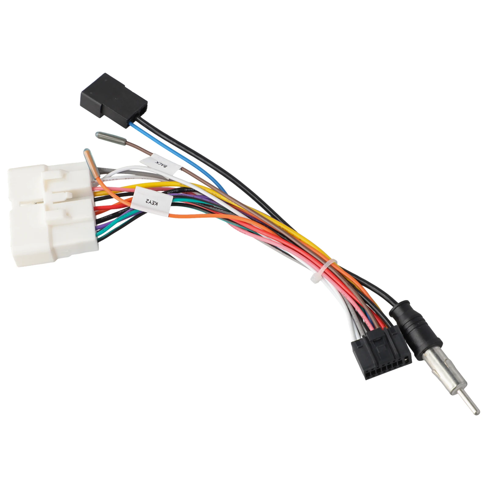 16-контактный автомобильный стерео жгут проводов, силовой кабель для Isuzu-для D-Max-2020-2024, последовательная и упрощенная установка
16-контактный автомобильный стерео жгут проводов, силовой кабель для Isuzu-для D-Max-2020-2024, последовательная и упрощенная установка