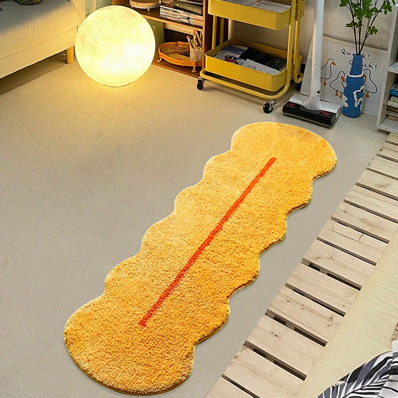 Nordic Long Bedside Rug Soft Fluffy Tufted Geometric Mat Carpet Bedroom Floor Pad Colorful Doormat Aesthetic Home Room Decor
Nordic Long Bedside Rug Soft Fluffy Tufted Geometric Mat Carpet Bedroom Floor Pad Colorful Doormat Aesthetic Home Room Decor