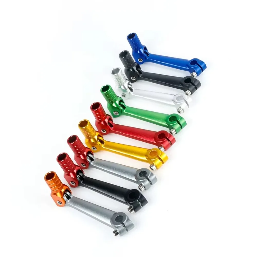 Aluminum Alloy Motorcycle Gear Shift Lever Forged Durable Motorcycle Start Lever ATV Pit Dirt Bike Motocross for Kayo T2 T4 T4L
Aluminum Alloy Motorcycle Gear Shift Lever Forged Durable Motorcycle Start Lever ATV Pit Dirt Bike Motocross for Kayo T2 T4 T4L