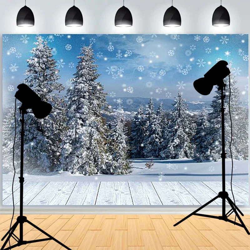 Winter Christmas Wonderland Photography Background Snow Town Mountain Scenery Birthday Party Forest Studio Backdrops AD-01
Winter Christmas Wonderland Photography Background Snow Town Mountain Scenery Birthday Party Forest Studio Backdrops AD-01