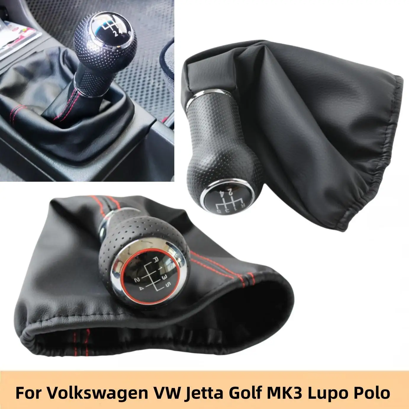 5/6 скоростей для VW Golf 3 MK3 Golf 3 Varaint Jetta 3 MK3 Vento (1992-1998) Автомобильная ручка переключения передач с кожаным чехлом красной линии
5/6 скоростей для VW Golf 3 MK3 Golf 3 Varaint Jetta 3 MK3 Vento (1992-1998) Автомобильная ручка переключения передач с кожаным чехлом красной линии