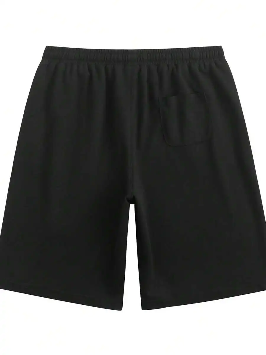 Mens Casual Athletic Shorts Black Solid Elastic Waist Loose Fit Summer Wear
Mens Casual Athletic Shorts Black Solid Elastic Waist Loose Fit Summer Wear