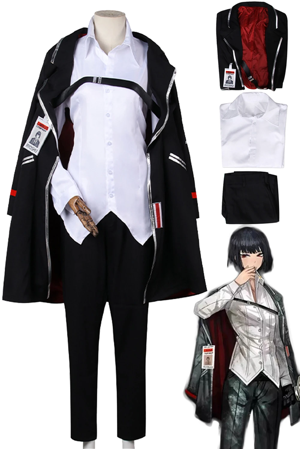 Ryoshu Cosplay Fantasy Anime Game Limbus Company Costume Outfits Adult Halloween Carnival Party Suit Roleplay For Ladies Women
Ryoshu Cosplay Fantasy Anime Game Limbus Company Costume Outfits Adult Halloween Carnival Party Suit Roleplay For Ladies Women