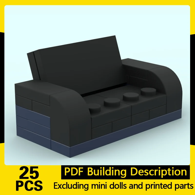 City Street View Model MOC Building Bricks Medium Black Sofa Modular Technology Gifts Holiday Assemble Children Toys Suit
City Street View Model MOC Building Bricks Medium Black Sofa Modular Technology Gifts Holiday Assemble Children Toys Suit