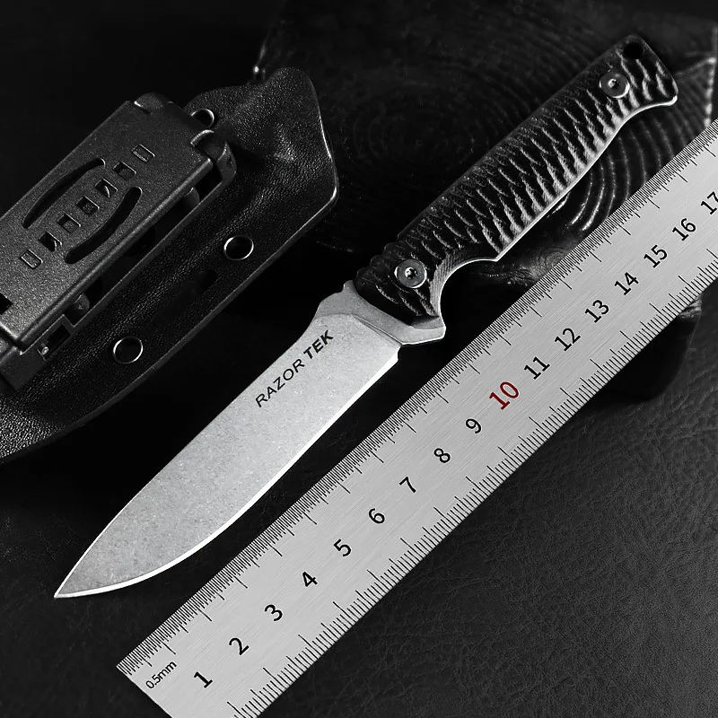 Нож CS TEK с фиксированным клинком из стали 4116SS, рукоять G10, ножны Wilderness K, малый прямой клинок
Нож CS TEK с фиксированным клинком из стали 4116SS, рукоять G10, ножны Wilderness K, малый прямой клинок