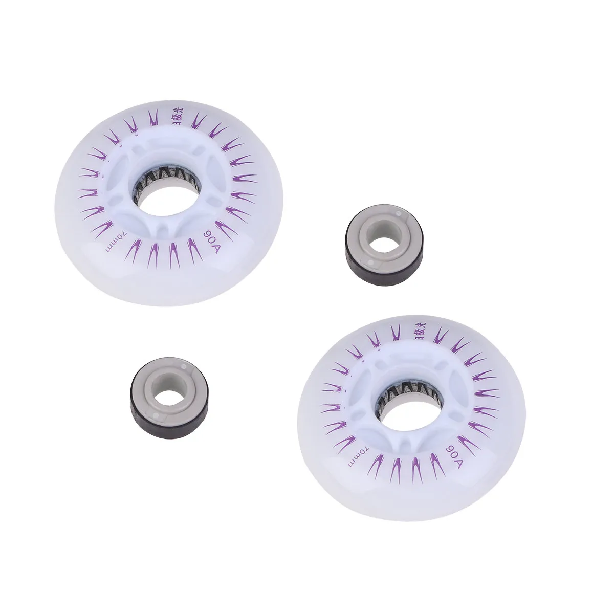 2Pcs 76Mm 90A Roller Skating Wheels for Outdoor Concrete Asphalt Surfaces Flash Color Changing Inline Skate Accessories
2Pcs 76Mm 90A Roller Skating Wheels for Outdoor Concrete Asphalt Surfaces Flash Color Changing Inline Skate Accessories
