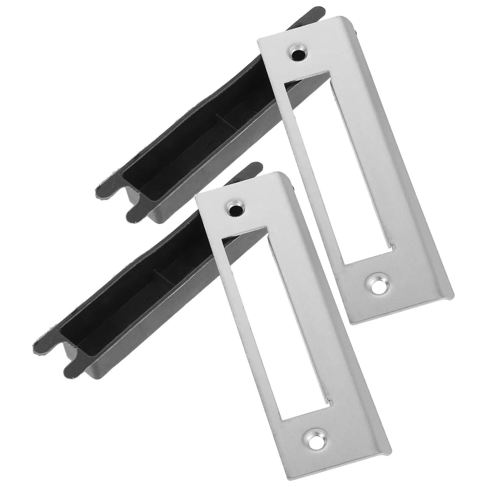 2Pcs Extended Door Strike Plate Set Stainless Steel Deadbolt Lock Restorer Reinforcement for Bedroom Wooden Doors Door Lock
2Pcs Extended Door Strike Plate Set Stainless Steel Deadbolt Lock Restorer Reinforcement for Bedroom Wooden Doors Door Lock