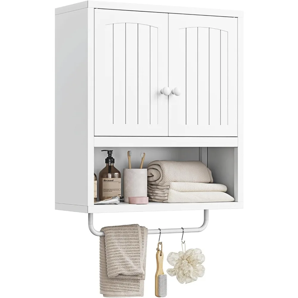 Letaya Metal Bathroom Wall Cabinet with 2 Doors,Medicine Cabinet with Towel Rack,Wall Mounted Storage Cabinet
Letaya Metal Bathroom Wall Cabinet with 2 Doors,Medicine Cabinet with Towel Rack,Wall Mounted Storage Cabinet