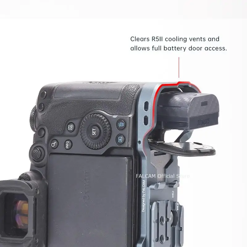L-Bracket FOR Canon EOS R5II/R6II/R5C Falcam Official F22&F38&F50 Quick Release Camera Instant Horizontal Quick Vertical Switch