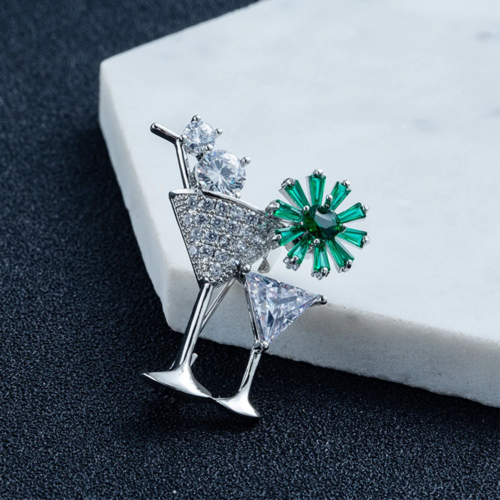 Luxury Copper Rhinestone Cocktail Glass Brooch for Women Elegant Wedding Banquet Party Gift Personalized Accessory
Luxury Copper Rhinestone Cocktail Glass Brooch for Women Elegant Wedding Banquet Party Gift Personalized Accessory