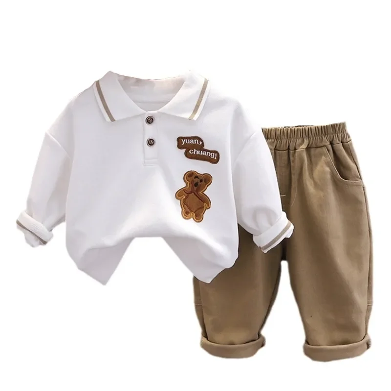 New Spring Autumn Baby Girl Clothes Kids Boys Clothing Children T-Shirt Pants 2Pcs/Sets Toddler Casual Costume Infant Tracksuits
New Spring Autumn Baby Girl Clothes Kids Boys Clothing Children T-Shirt Pants 2Pcs/Sets Toddler Casual Costume Infant Tracksuits