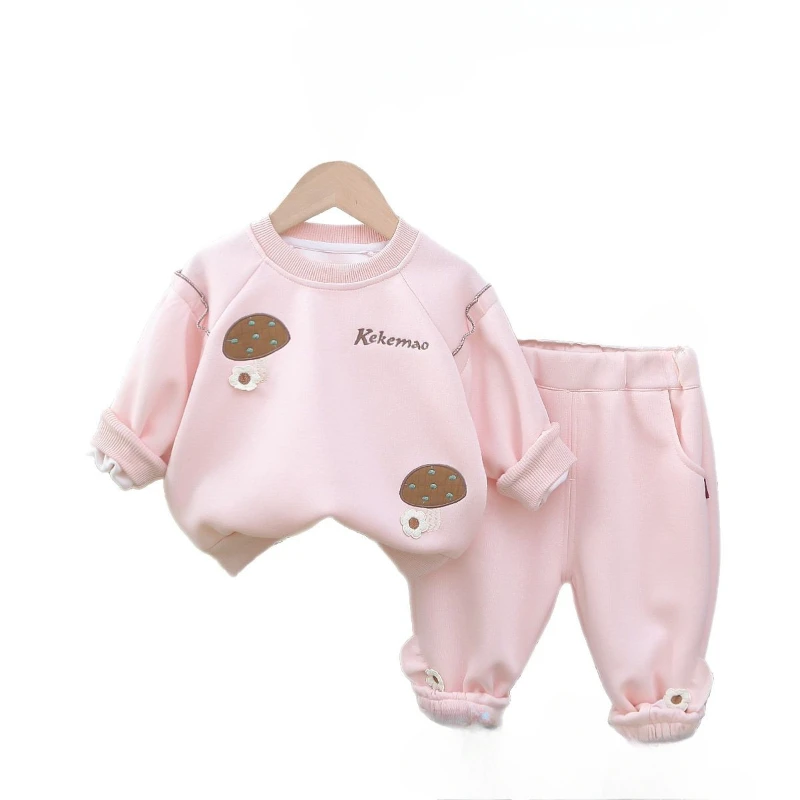 New Spring Autumn Baby Clothes Suit Children Long Sleeved Girls Clothing T-Shirt Pants 2Pcs/Sets Toddler Costume Kids Tracksuits
New Spring Autumn Baby Clothes Suit Children Long Sleeved Girls Clothing T-Shirt Pants 2Pcs/Sets Toddler Costume Kids Tracksuits
