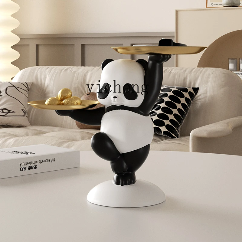 LSL Entry Entrance Cabinet Panda Key Storage Ornament Living Room Coffee Table Double Tray Home Decoration
LSL Entry Entrance Cabinet Panda Key Storage Ornament Living Room Coffee Table Double Tray Home Decoration