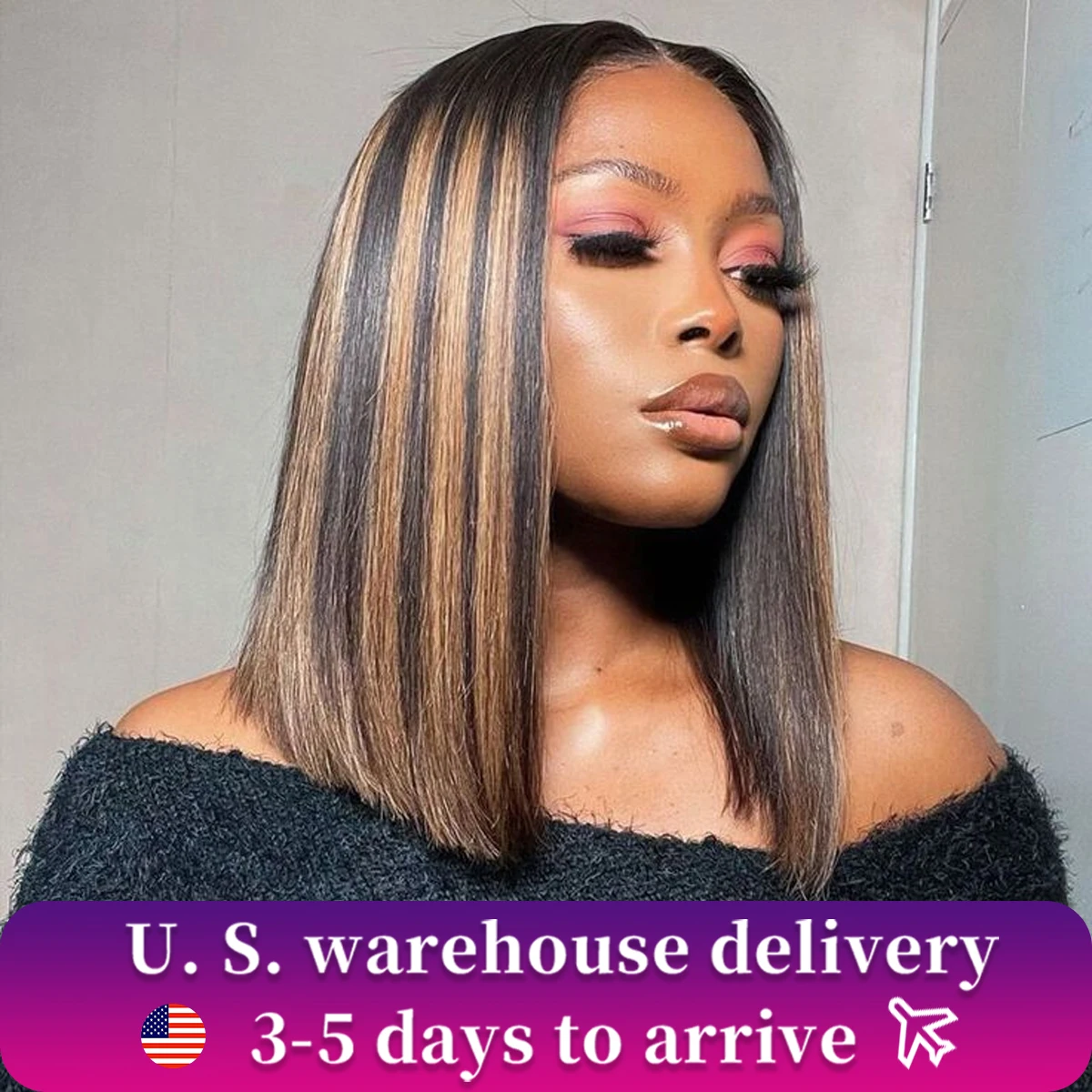 Peruvian Highlight P4/27 Bob Lace Front Wigs 100% Human Hair Wigs Bob Lace Wigs For Women Ombre Blonde Straight Lace Closure Wig
Peruvian Highlight P4/27 Bob Lace Front Wigs 100% Human Hair Wigs Bob Lace Wigs For Women Ombre Blonde Straight Lace Closure Wig