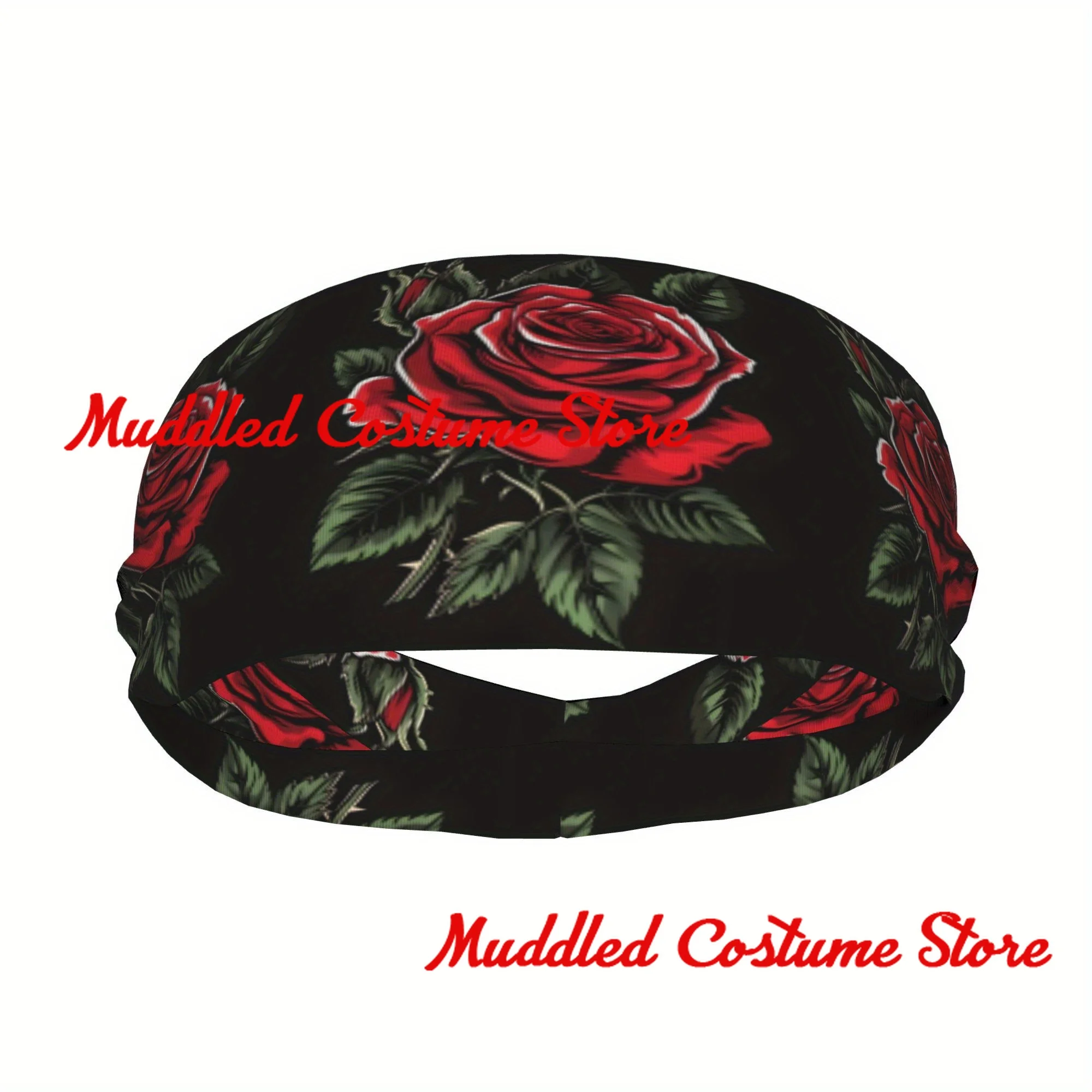 Rose Floral Unisex Sports Headband Yoga Fitness Stretch Sweatband Hair Band Elasticity Headband
Rose Floral Unisex Sports Headband Yoga Fitness Stretch Sweatband Hair Band Elasticity Headband