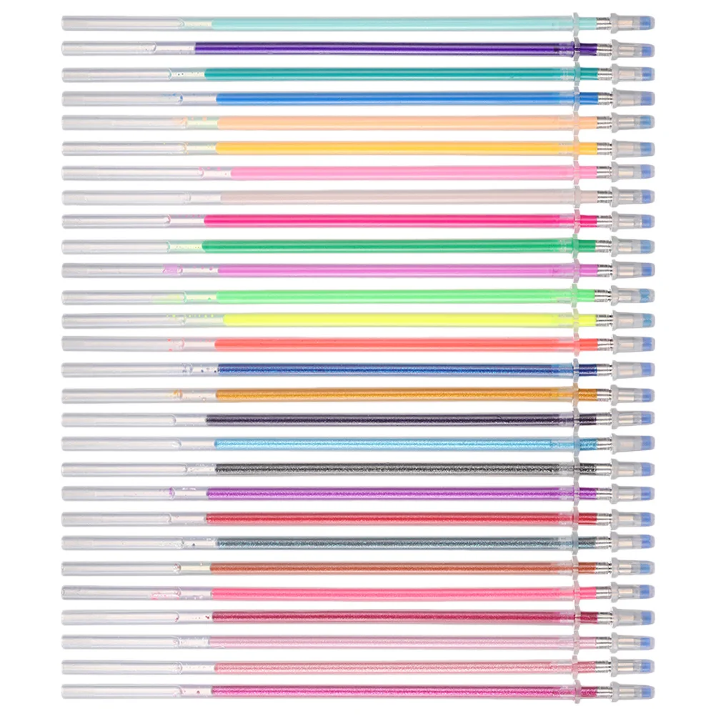 24pcs Colorful Gel Pen Refills High Grade Plastic Smooth Writing Long Lasting Student Office Supplies Stationery Writing Tools
24pcs Colorful Gel Pen Refills High Grade Plastic Smooth Writing Long Lasting Student Office Supplies Stationery Writing Tools