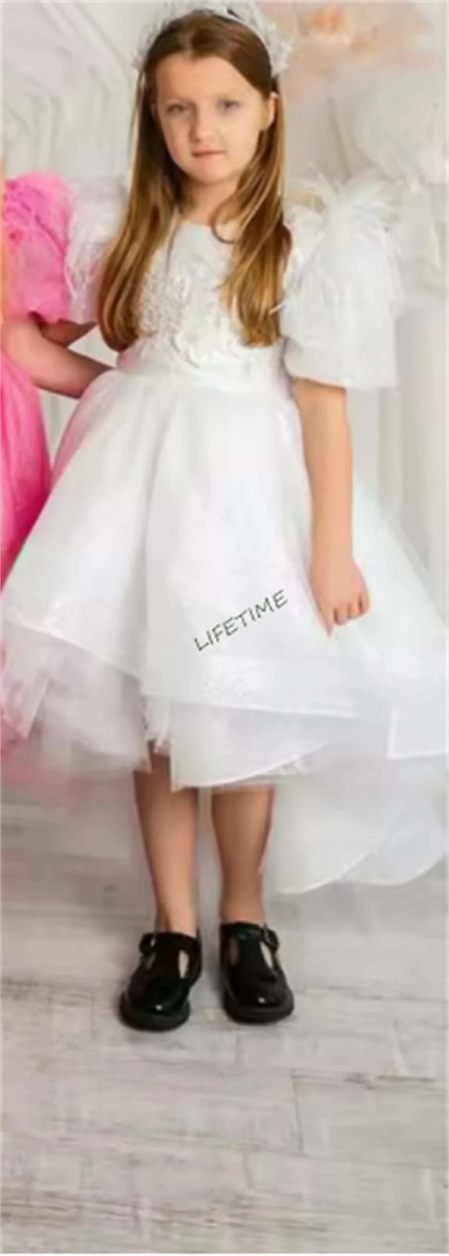 CustomizedLovely Printing Flower Girl Dress for Wedding Party Short Sleeves Puffy First Communion Gown Kids Birthday GIFT Evenin
CustomizedLovely Printing Flower Girl Dress for Wedding Party Short Sleeves Puffy First Communion Gown Kids Birthday GIFT Evenin