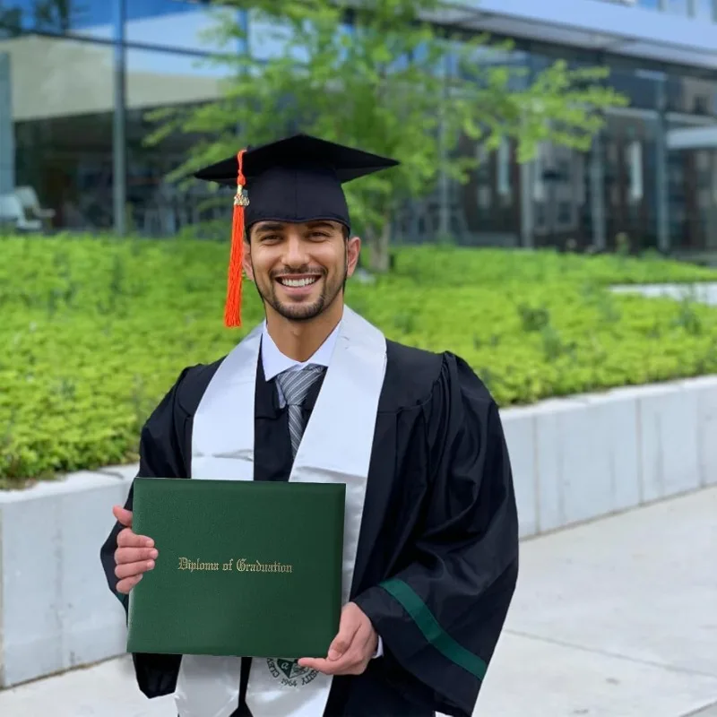 Обложки для диплома 8,5 x 11 дюймов с надписью «Diploma of Graduation» для папок с выпускными сертификатами, лесная зеленая, 100 шт. в упаковке
Обложки для диплома 8,5 x 11 дюймов с надписью «Diploma of Graduation» для папок с выпускными сертификатами, лесная зеленая, 100 шт. в упаковке