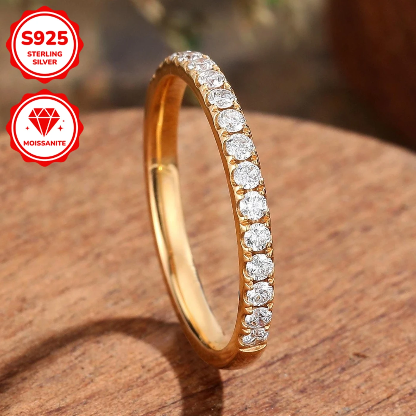 1pc 0.25 Carat 925 Silver Moissanite Ring, Suitable for Daily Dates and Formal Occasions, Smooth and Elegant.
1pc 0.25 Carat 925 Silver Moissanite Ring, Suitable for Daily Dates and Formal Occasions, Smooth and Elegant.