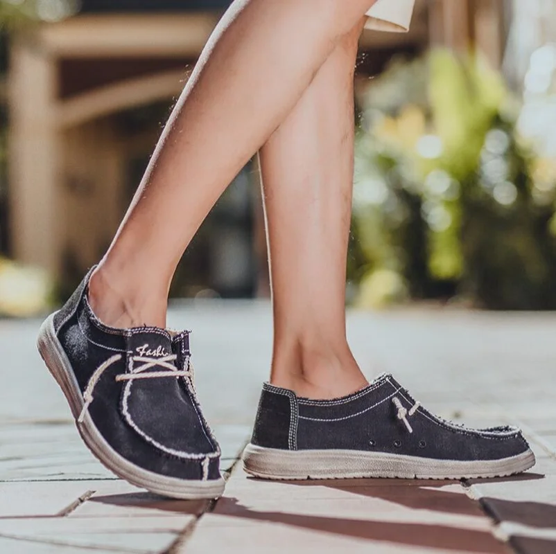 Новое поступление, летняя и осенняя удобная повседневная обувь, мужская парусиновая обувь для мужчин, брендовые модные лоферы на плоской подошве, размер обуви 46
Новое поступление, летняя и осенняя удобная повседневная обувь, мужская парусиновая обувь для мужчин, брендовые модные лоферы на плоской подошве, размер обуви 46