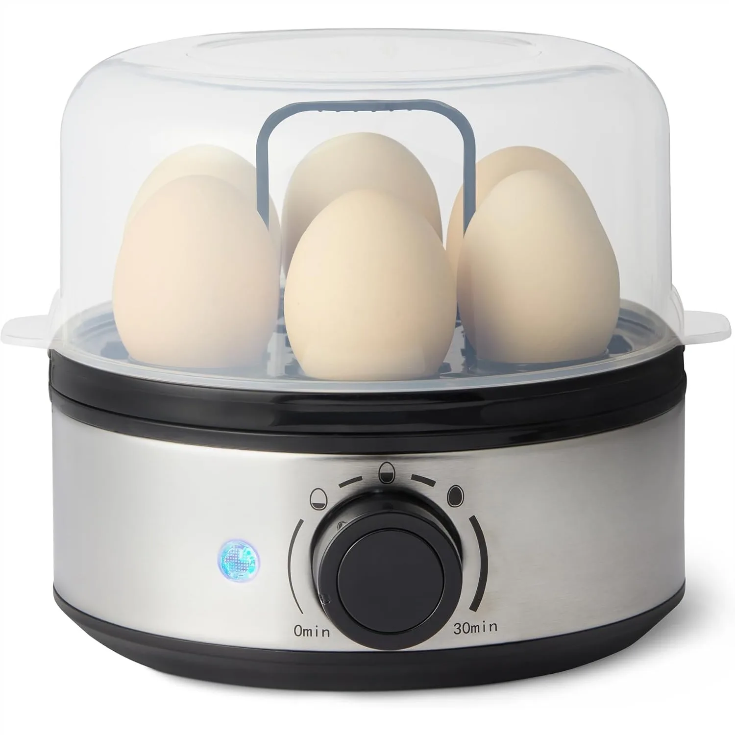Electric Egg Cooker for Hard-Boiled Eggs, 7-Egg Capacity BPA-Free Black, Quick and Easy Kitchen Helper
Electric Egg Cooker for Hard-Boiled Eggs, 7-Egg Capacity BPA-Free Black, Quick and Easy Kitchen Helper