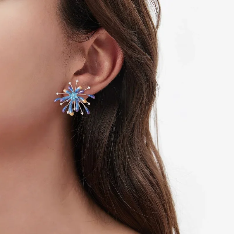 Fashion Star Earrings Pure Handmade Gradient Color Stud Earrings High End Earrings For Formal Events Jewelry For Parties
Fashion Star Earrings Pure Handmade Gradient Color Stud Earrings High End Earrings For Formal Events Jewelry For Parties