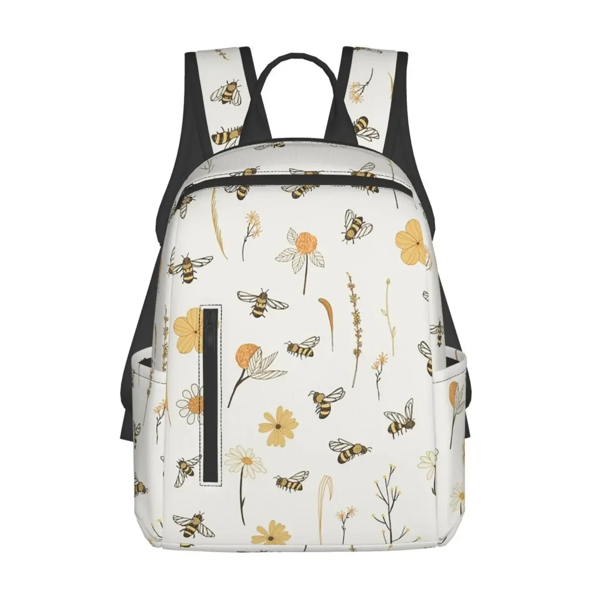 Bee And Flowers Seamless Pattern Backpack Large Capacity Kids BookBag School Bag Shoulder Bags for Men Women
Bee And Flowers Seamless Pattern Backpack Large Capacity Kids BookBag School Bag Shoulder Bags for Men Women