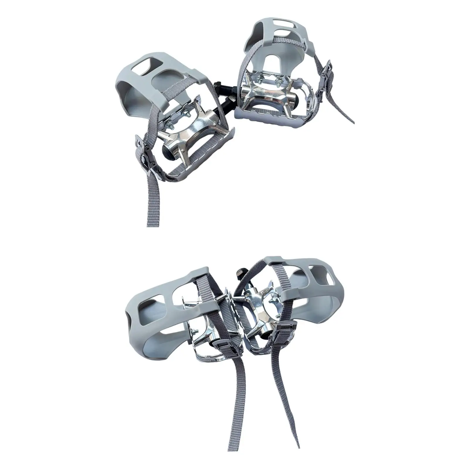2 Pieces Bike Pedals Accessories with Straps Bicycle Pedals for Home Gym Indoor Riding
2 Pieces Bike Pedals Accessories with Straps Bicycle Pedals for Home Gym Indoor Riding
