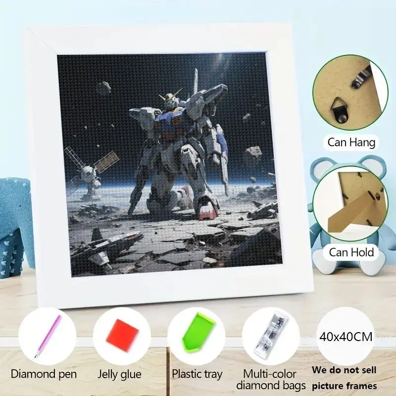 1 шт. 5D DIY Полный дрель Набор для алмазной живописи, Epic Gundam Robot Mecha Аниме Персонаж Sci-Fi Космическая боевая сцена Алмазное искусство Ревес
1 шт. 5D DIY Полный дрель Набор для алмазной живописи, Epic Gundam Robot Mecha Аниме Персонаж Sci-Fi Космическая боевая сцена Алмазное искусство Ревес