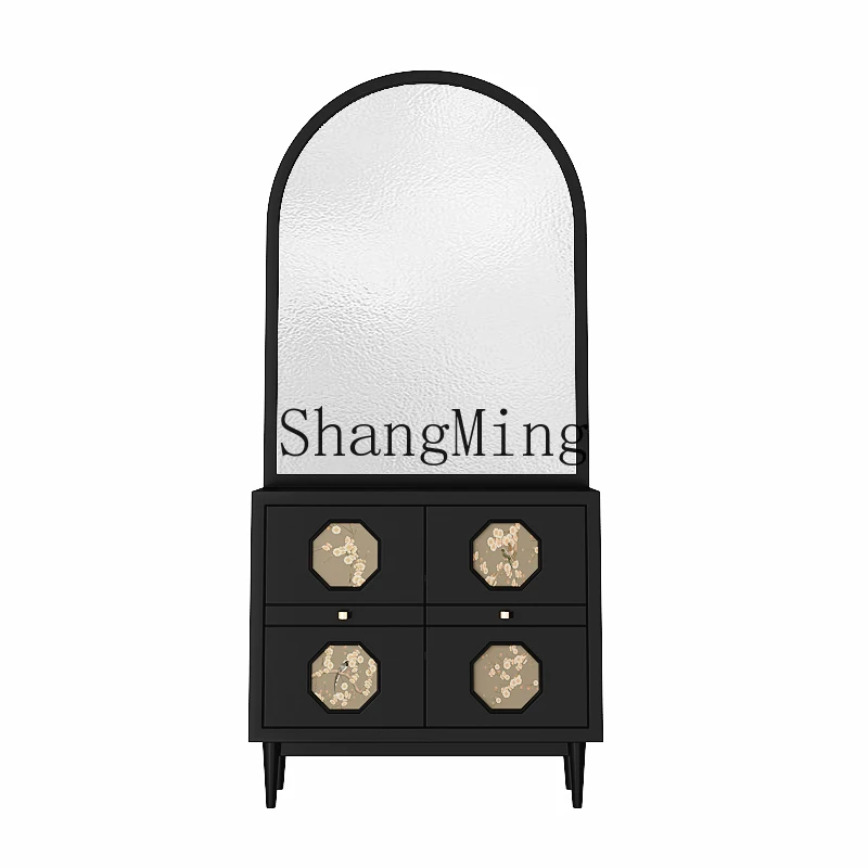 HJ medieval household solid wood water pattern glass entrance door screen partition living room entrance shoe cabinet
HJ medieval household solid wood water pattern glass entrance door screen partition living room entrance shoe cabinet