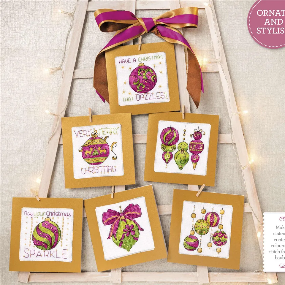 CD371 Cross Stitch Kit Package Greeting Cards Needlework Counted Cross-Stitching Kits Christmas Mother's Father's Day Birthday
CD371 Cross Stitch Kit Package Greeting Cards Needlework Counted Cross-Stitching Kits Christmas Mother's Father's Day Birthday