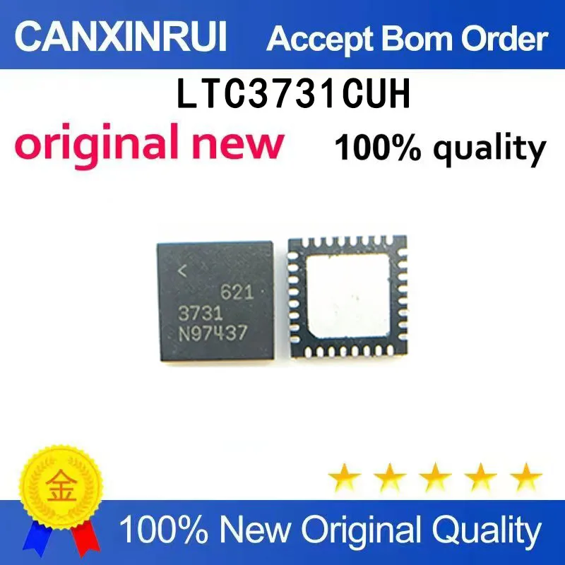 (5-100 pieces)New LTC3731CUH LTC3731 QFN-32 silk screen 3731 step-down switch regulator chip
(5-100 pieces)New LTC3731CUH LTC3731 QFN-32 silk screen 3731 step-down switch regulator chip